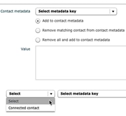 Edit contact metadata
