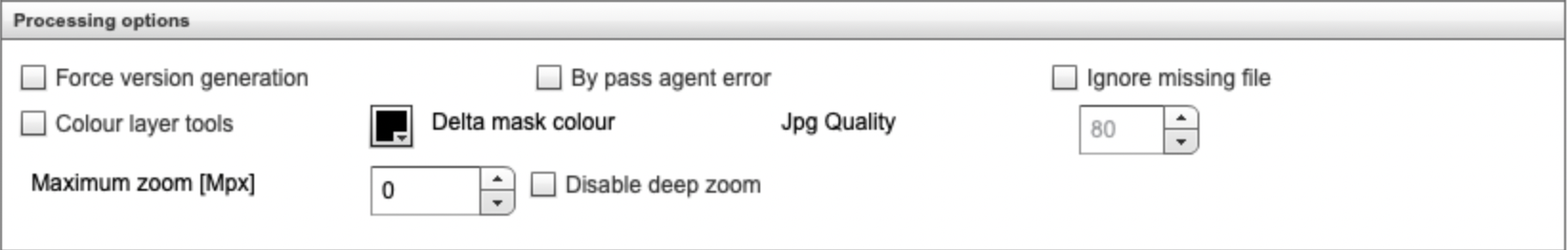 ProjectProcessingOptionsIMAGE