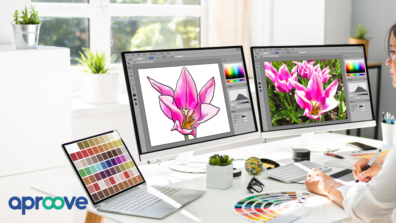 Benefits of online proofing for graphic designers - Aproove