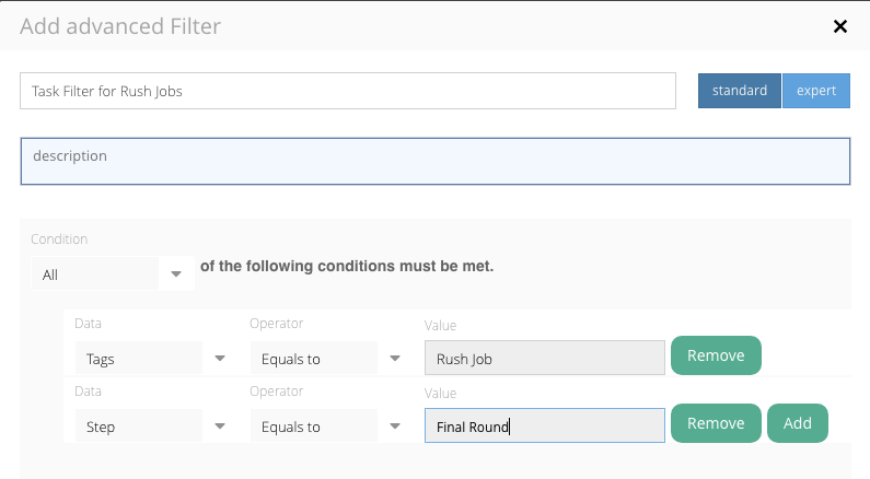 Task Filter 2